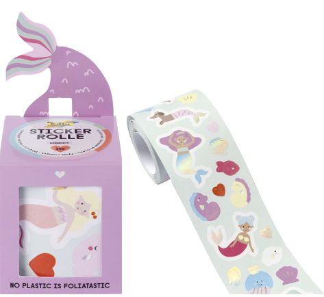 Rouleaux de stickers Sirène